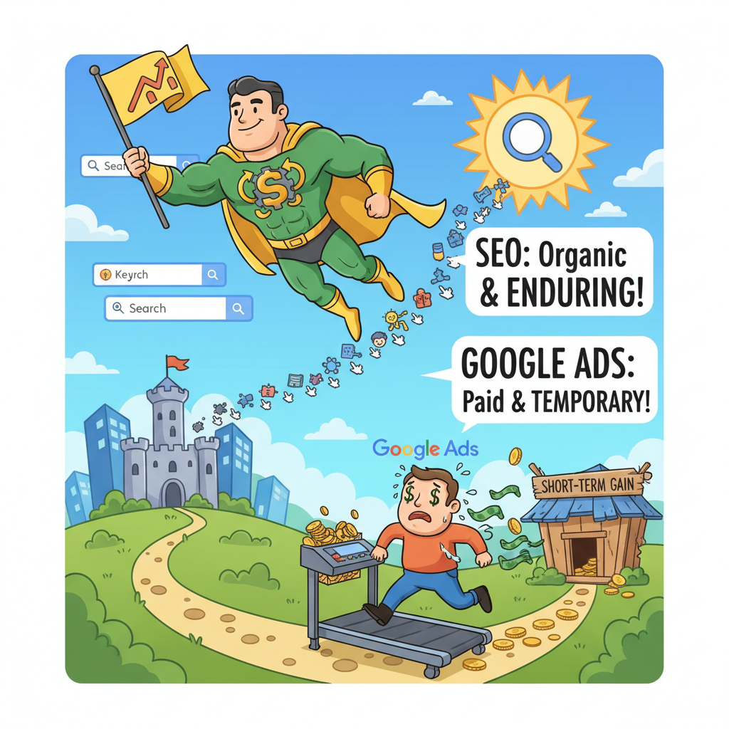 SEO is Best Compared to Google ADs