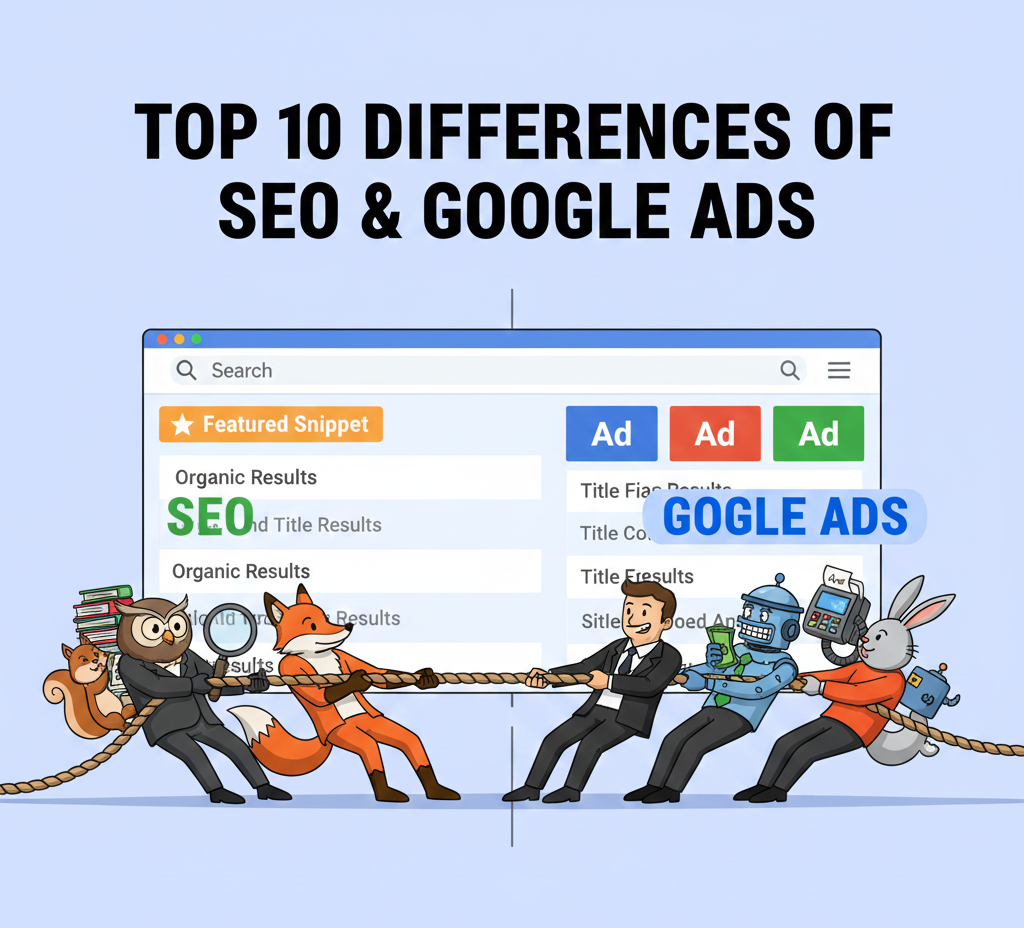 SEO VS Google Ads
